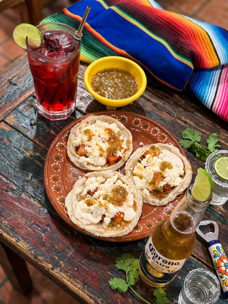 Sopes estilo Guerrero